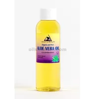 Aceite de aloe vera portador orgánico prensado en frío premium natural 100% puro 2 oz