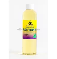 Aceite de aloe vera portador orgánico prensado en frío premium natural 100% puro 4 oz
