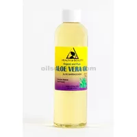 Aceite de aloe vera portador orgánico prensado en frío premium natural 100% puro 4 oz