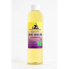 Aloe vera oil organic carrier cold pressed premium natural 100% pure 8 oz