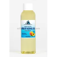 Aceite orgánico de albaricoque refinado portador orgánico prensado en frío 100% puro 2 oz