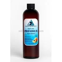 Aceite de albaricoque sin refinar virgen orgánico prensado en frío puro natural puro 12 oz