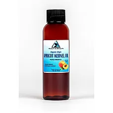 Apricot kernel oil unrefined organic virgin cold pressed raw natural pure 2 oz