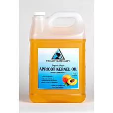 Apricot kernel oil unrefined organic virgin cold pressed raw natural pure 7 lb