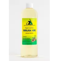 Argan oil refined organic moroccan cold pressed premium hair oil 100% pure 48 oz