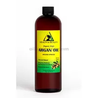 Huile d'argan bio non raffinée extra vierge marocaine pressée à froid pure 48 oz