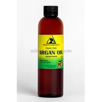 Huile d'argan non raffinée biologique extra vierge marocaine pressée à froid crue pure 4 oz