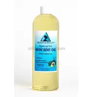 Portador orgánico refinado de aceite de aguacate prensado en frío fresco 100% puro 32 oz