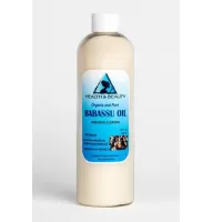Babassu oil organic carrier cold pressed natural fresh premium 100% pure 36 oz