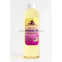 Huile de baobab raffinée bio transporteur pressé à froid premium 100% pur 24 oz