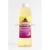 Baobab huile raffinée bio transporteur pressé à froid prime fraîche 100% pur 48 oz