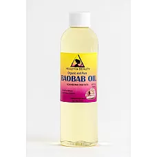 Baobab oil refined organic carrier cold pressed premium fresh 100% pure 4 oz