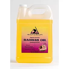 Baobab oil refined organic carrier cold pressed premium fresh 100% pure 7 lb