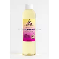 Aceite orgánico refinado de aceite de baobab premium prensado en frío fresco 100% puro 8 oz