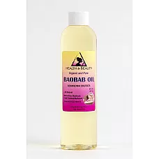 Baobab oil refined organic carrier cold pressed premium fresh 100% pure 8 oz