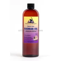 Baobab oil unrefined organic extra virgin cold pressed prime fresh pure 48 oz