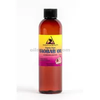 Aceite de baobab sin refinar orgánico extra virgen prensado en frío primer fresco puro 4 oz