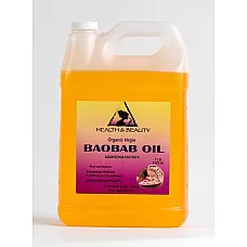 Baobab oil unrefined organic extra virgin cold pressed prime fresh pure 7 lb
