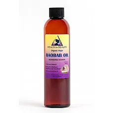Aceite de baobab sin refinar orgánico virgen extra prensado en frío fresco fresco puro 8 oz