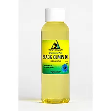 Black cumin seed oil refined organic carrier cold pressed fresh 100% pure 2 oz
