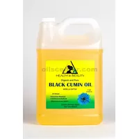 Black cumin seed oil refined organic carrier cold pressed fresh 100% pure 7 lb