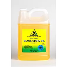 Black cumin seed oil refined organic carrier cold pressed fresh 100% pure 7 lb
