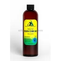 Black cumin seed oil unrefined organic virgin raw cold pressed fresh pure 24 oz