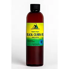 Black cumin seed oil unrefined organic virgin raw cold pressed fresh pure 4 oz