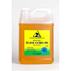 Black cumin seed oil unrefined organic virgin raw cold pressed fresh pure 7 lb