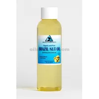 Brazil nut oil organic carrier cold pressed premium prime fresh 100% pure 2 oz