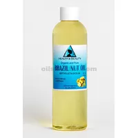 Aceite de nuez de Brasil portador orgánico prensado en frío premium premium fresco 100% puro 4 oz