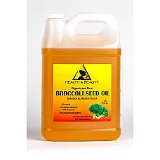 Broccoli seed oil organic cold pressed anti-aging premium fresh 100% pure 7 lb