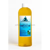 Camelina oil unrefined organic virgin cold pressed raw premium fresh pure 32 oz