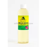 Camelia / aceite de semilla de camelia portador orgánico prensado en frío 100% puro 4 oz