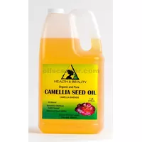 Camellia / camelia seed oil refined organic virgin carrier cold pressed 100% pure 7 lb