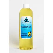 Aceite de semilla de canola orgánico refinado prensado en frío premium premium 100% puro 12 oz