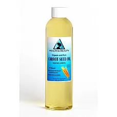 Carrot seed oil organic carrier cold pressed premium fresh 100% pure 8 oz