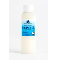 Aceite de coco Portador orgánico de 76 grados refinado en frío 100% puro 2 oz