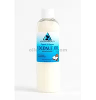 Aceite de coco Portador orgánico de 76 grados refinado en frío 100% puro 4 oz
