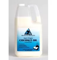 L'huile de coco 76 degrés véhicule organique froid raffiné pressé 100% pure 7 lb