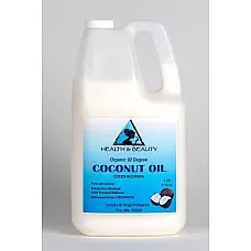Coconut oil 92 degree organic carrier refined cold pressed 100% pure 7 lb