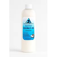Coconut oil 92 degree organic carrier refined cold pressed 100% pure 24 oz