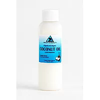 Coconut oil 92 degree organic carrier refined cold pressed 100% pure 2 oz