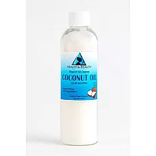 Coconut oil 92 degree organic carrier refined cold pressed 100% pure 4 oz