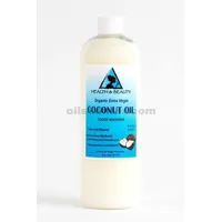 L'huile de coco extra vierge froid véhicule organique non raffiné pur brut pressé 16 oz