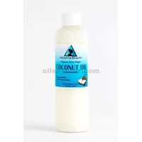 Coconut oil extra virgin unrefined organic carrier cold pressed raw pure 4 oz