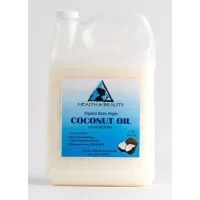 L'huile de coco extra vierge froid véhicule organique non raffiné pressé brut pur 7 lb
