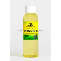 Cotton seed oil organic carrier cold pressed winterized natural pure 2 oz