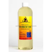 Echium seed oil organic refined cold pressed premium fresh prime 100% pure 16 oz
