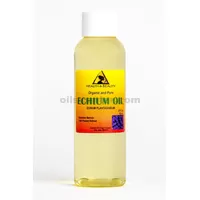 Aceite de semilla de Echium orgánico prensado en frío premium premium fresco 100% puro 2 oz